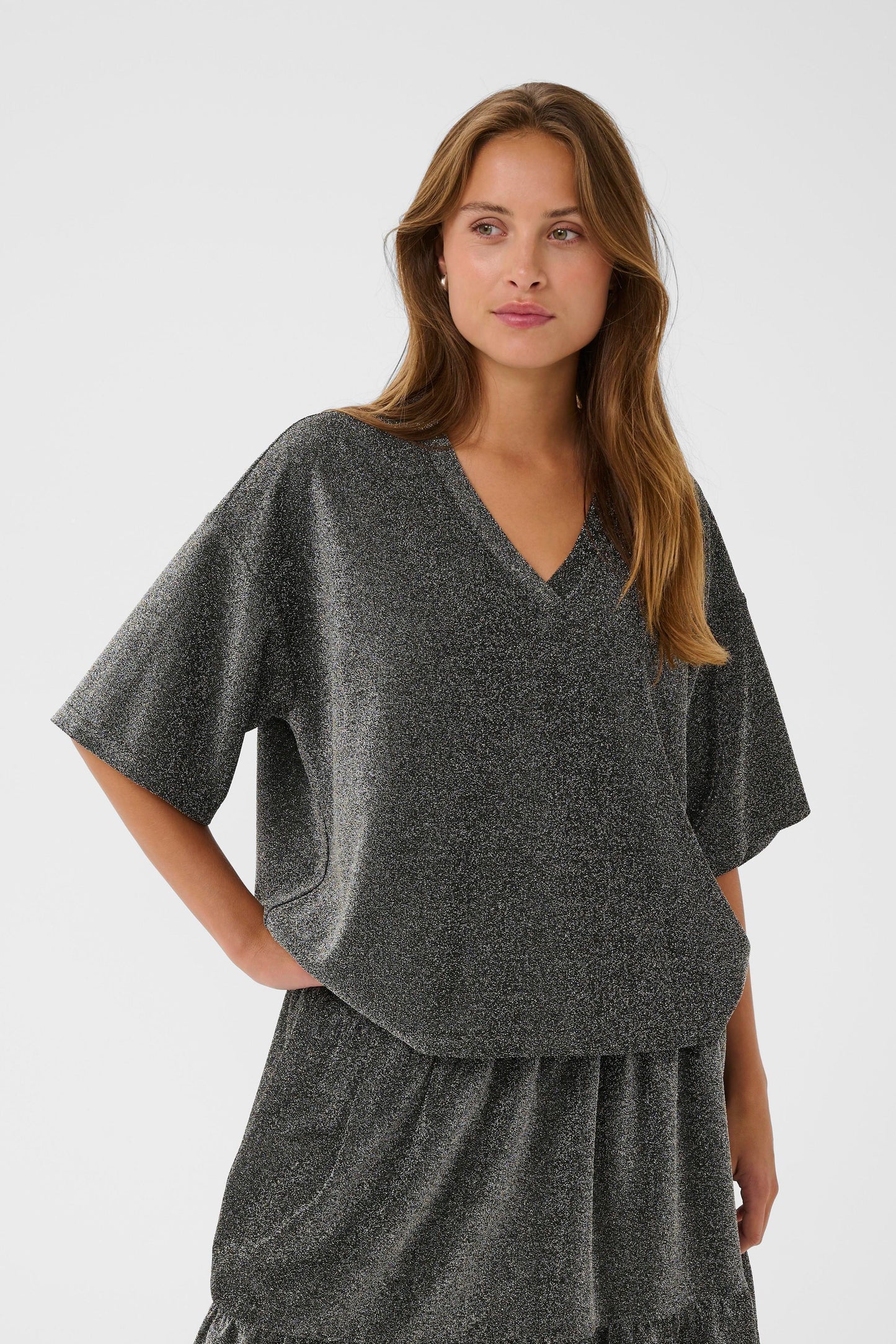 Rita metallic bolur frá Kaffe