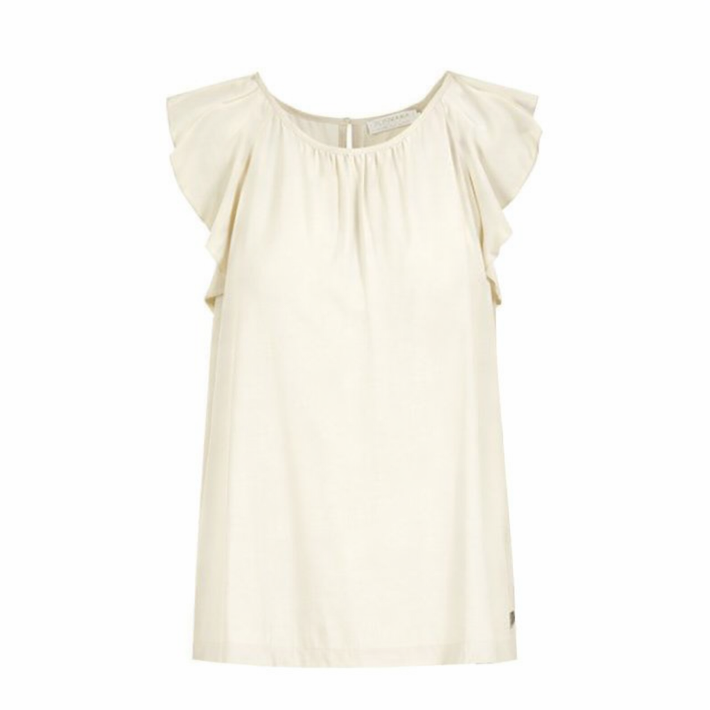 Ruffle blússa frá Coster Copenhagen