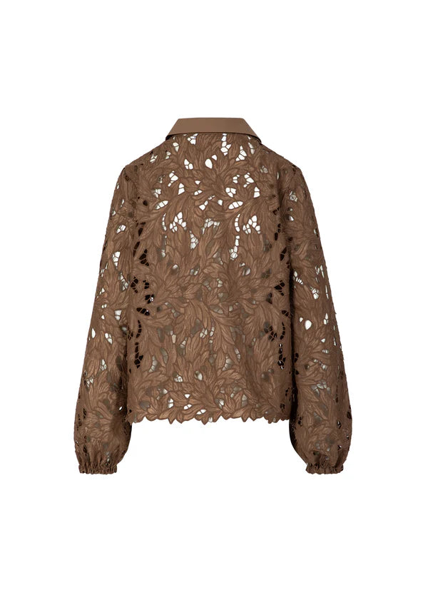 Mocca Lace skyrta frá Coster