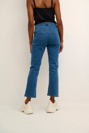 Jessie Cropped gallabuxur frá Kaffe