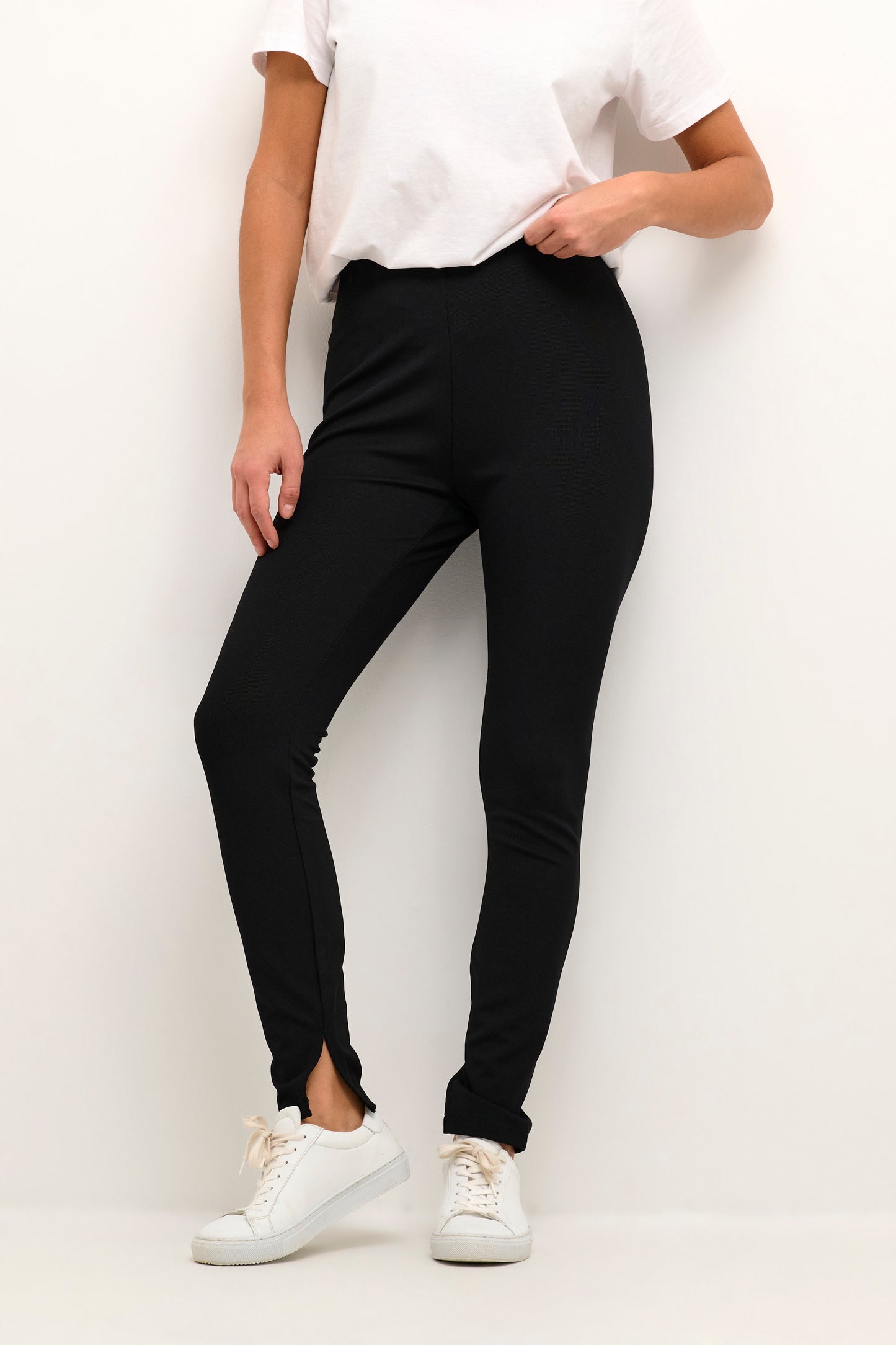 Rita Jersey leggings buxur frá Kaffe