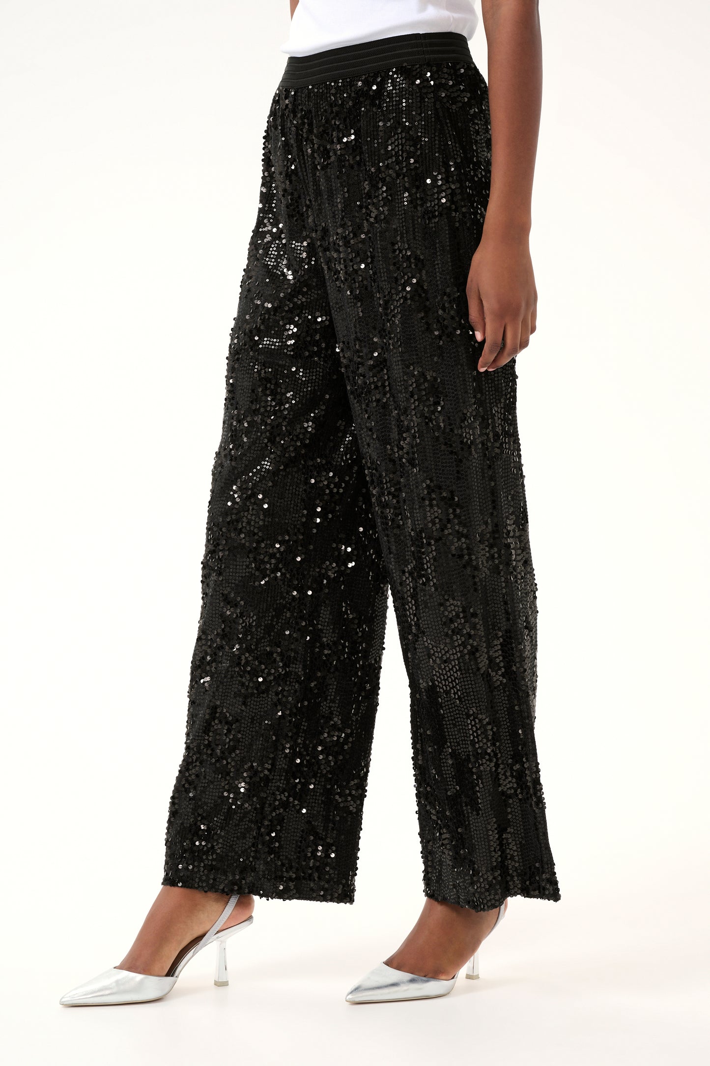 Nicole sequin buxur frá Kaffe