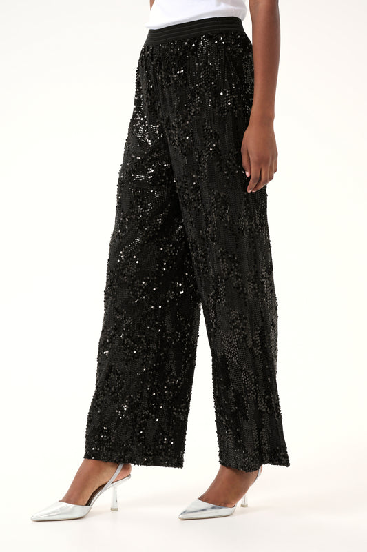 Nicole sequin buxur frá Kaffe
