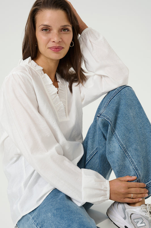 Sanni blússa frá Kaffe