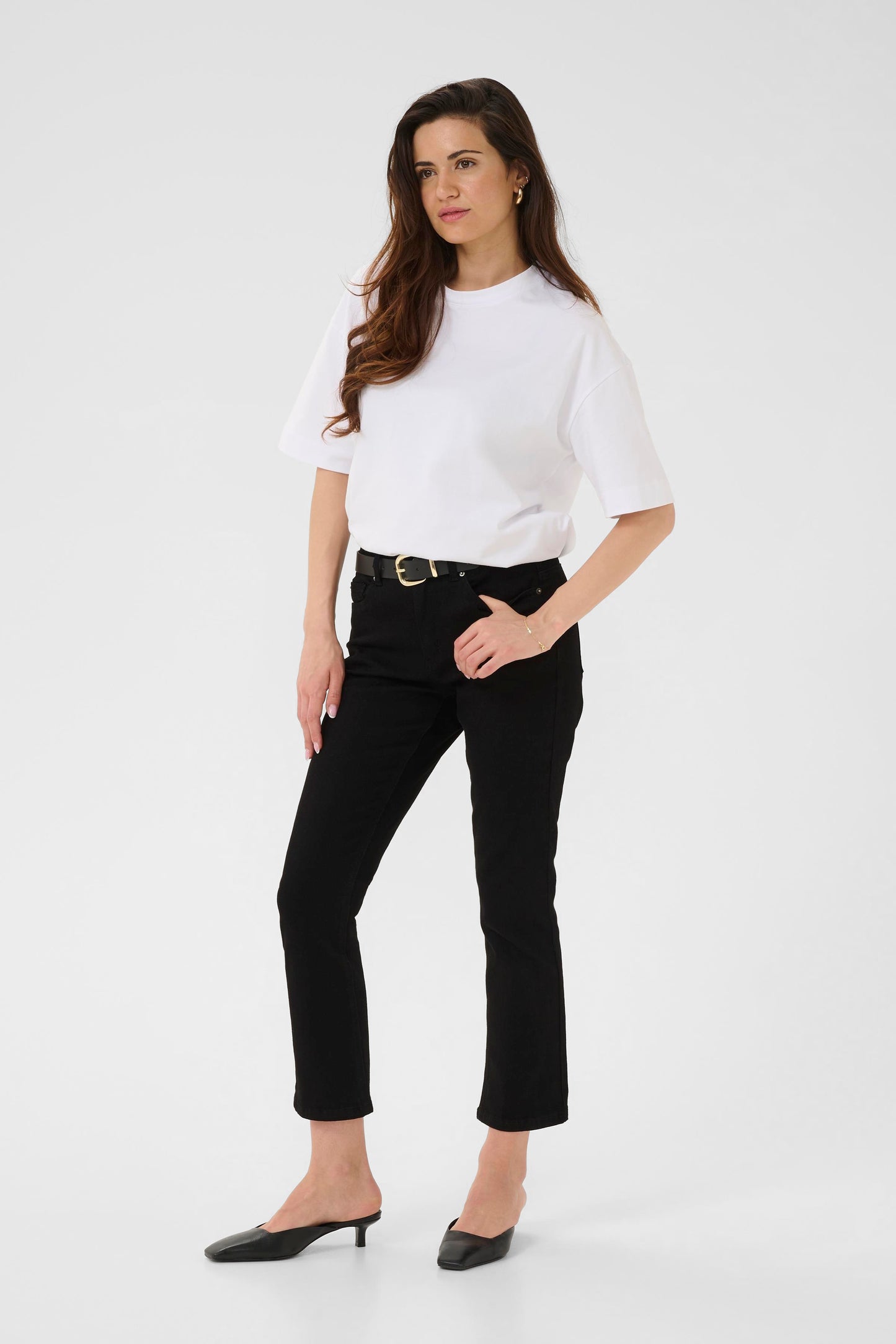 River cropped gallabuxur frá Kaffe
