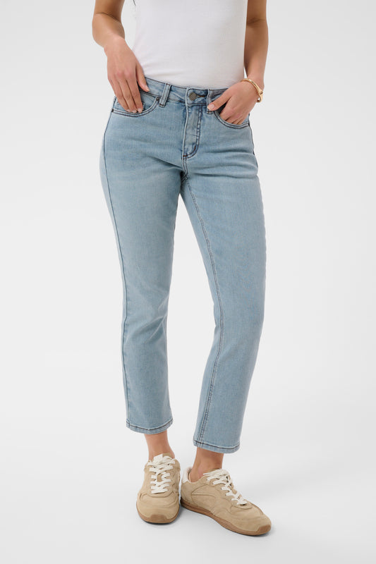 River Cropped gallabuxur frá Kaffe