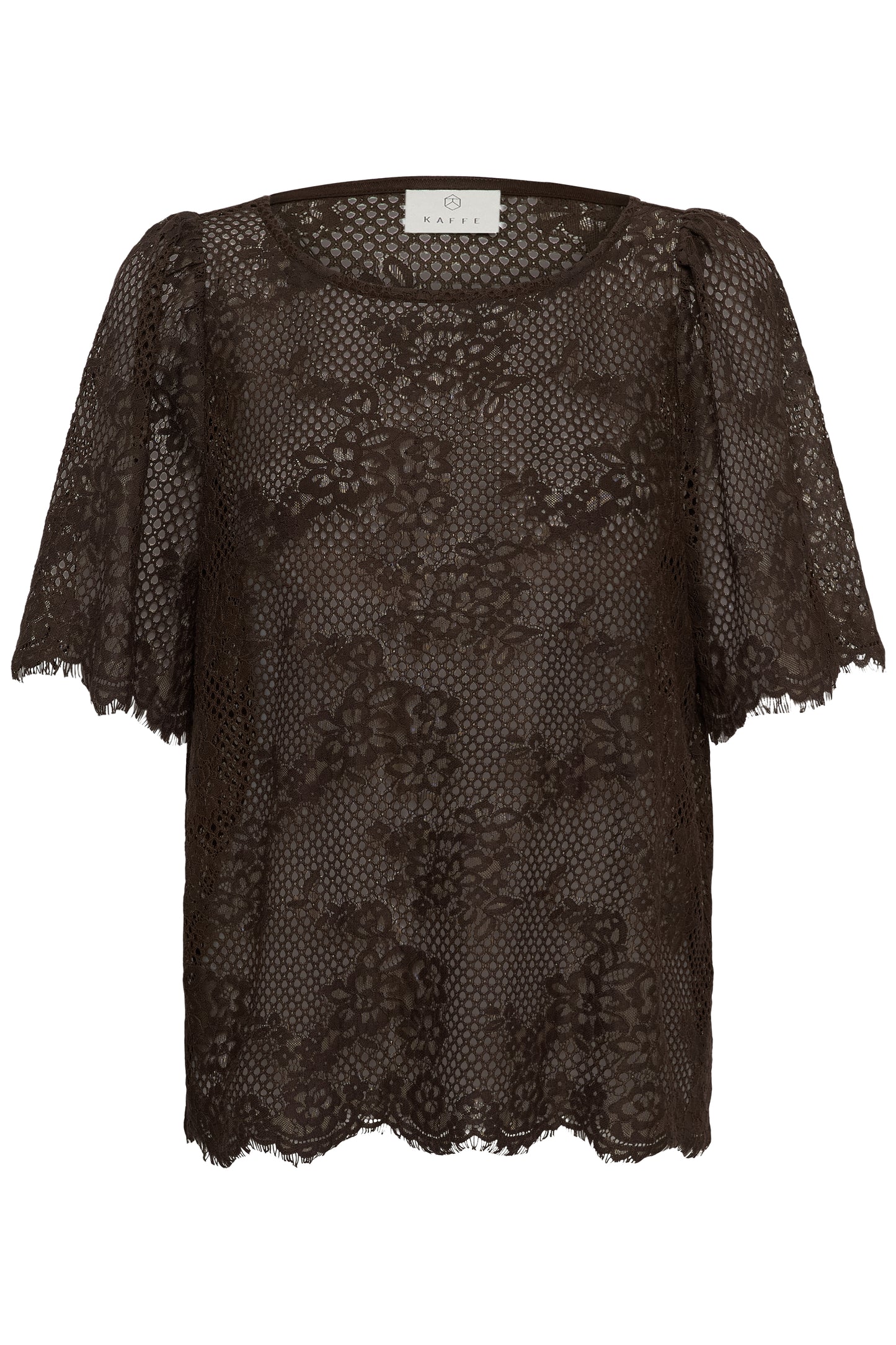 Cornelia lace blússa frá Kaffe