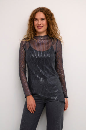 Giya sequin blússa frá Culture