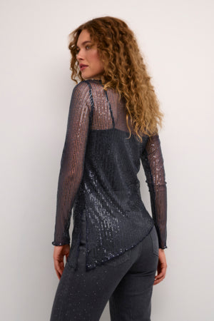 Giya sequin blússa frá Culture