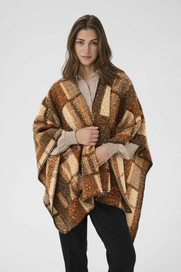 Blye poncho frá Cream