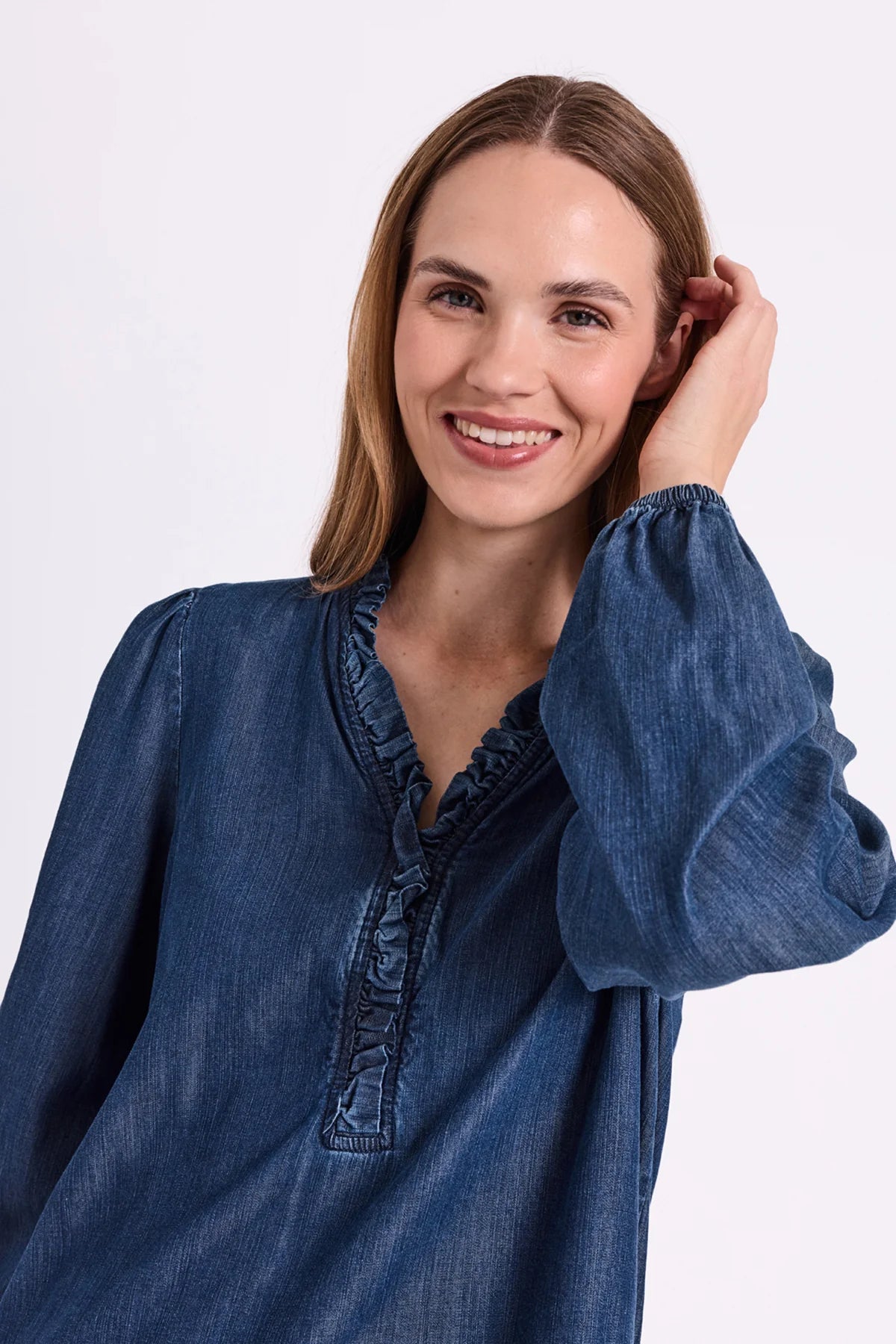 Wilke blússa frá Freequent