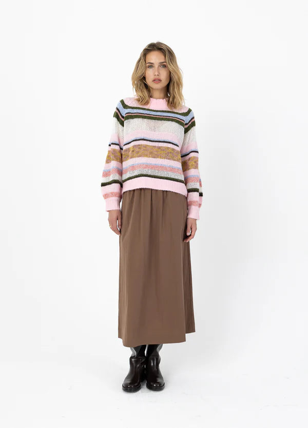 Multicolor knit peysa frá Coster Copenhagen