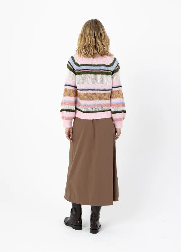 Multicolor knit peysa frá Coster Copenhagen