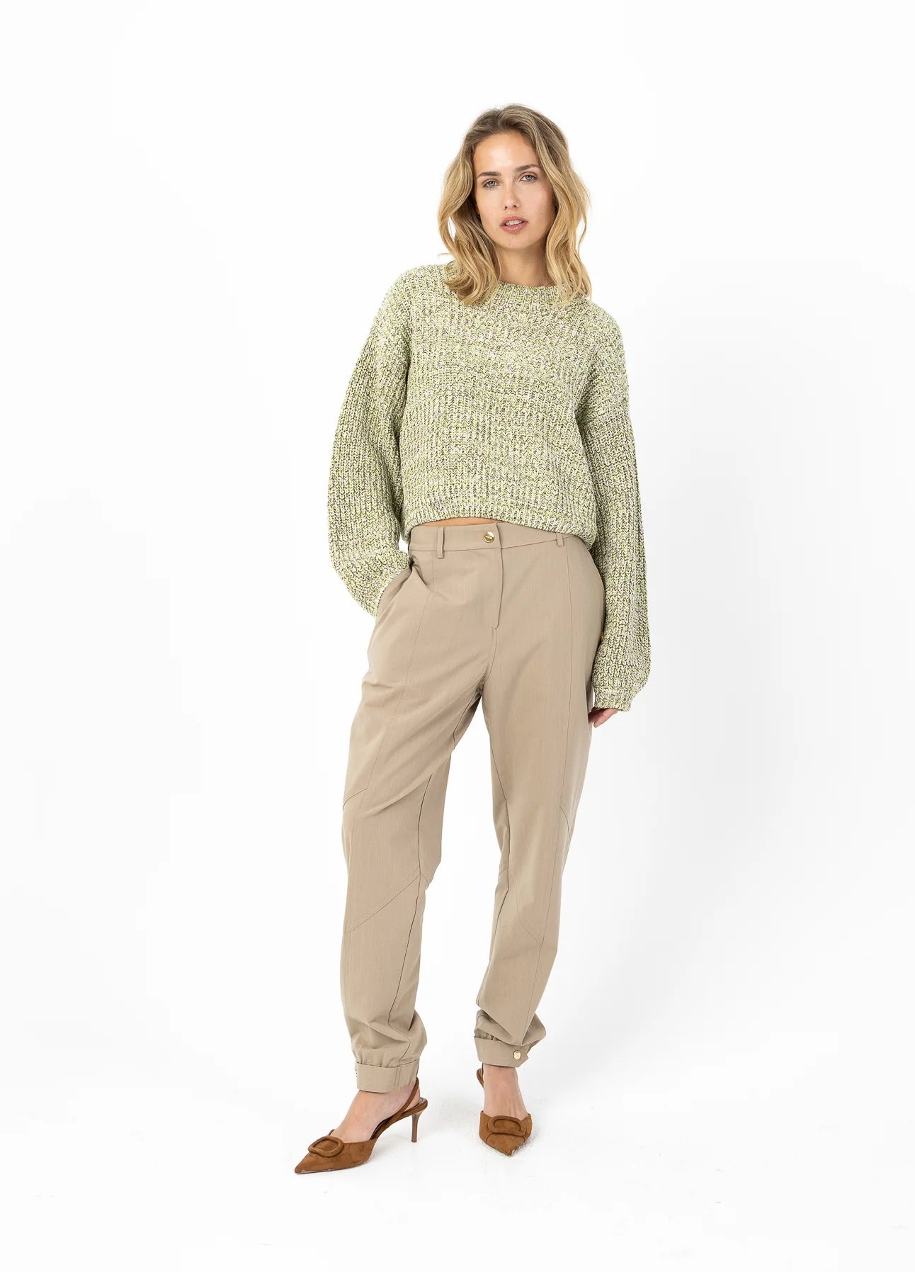Multicolor Knit peysa frá Coster Copenhagen