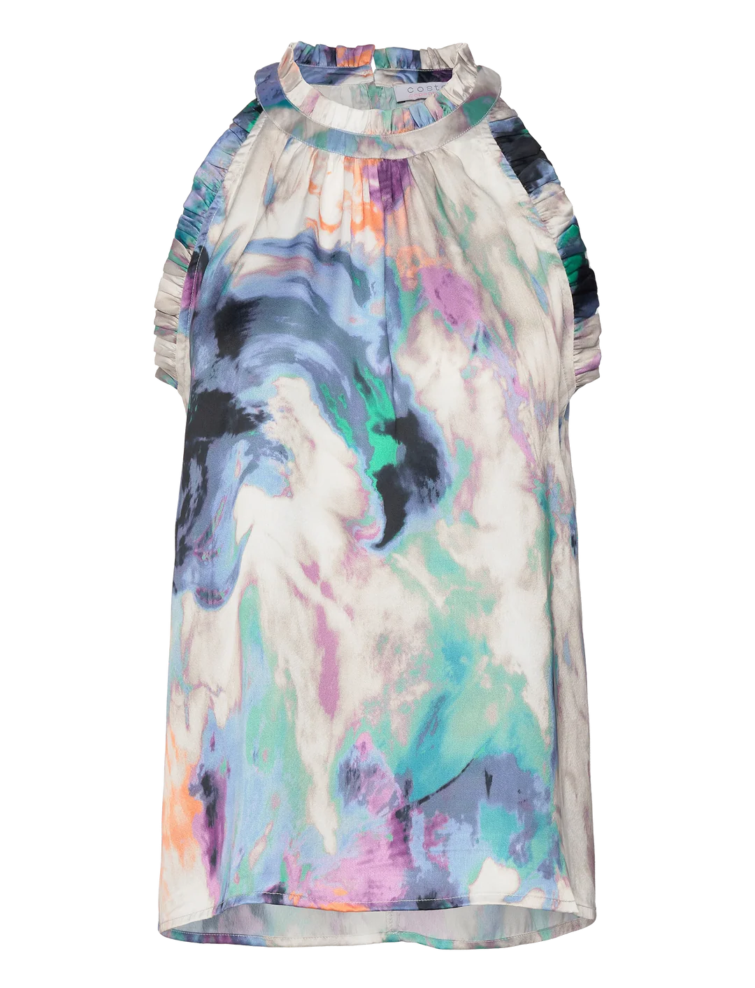 Swirl halterneck toppur frá Coster Copenhagen