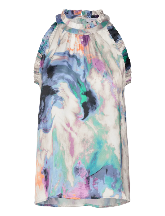 Swirl halterneck toppur frá Coster Copenhagen